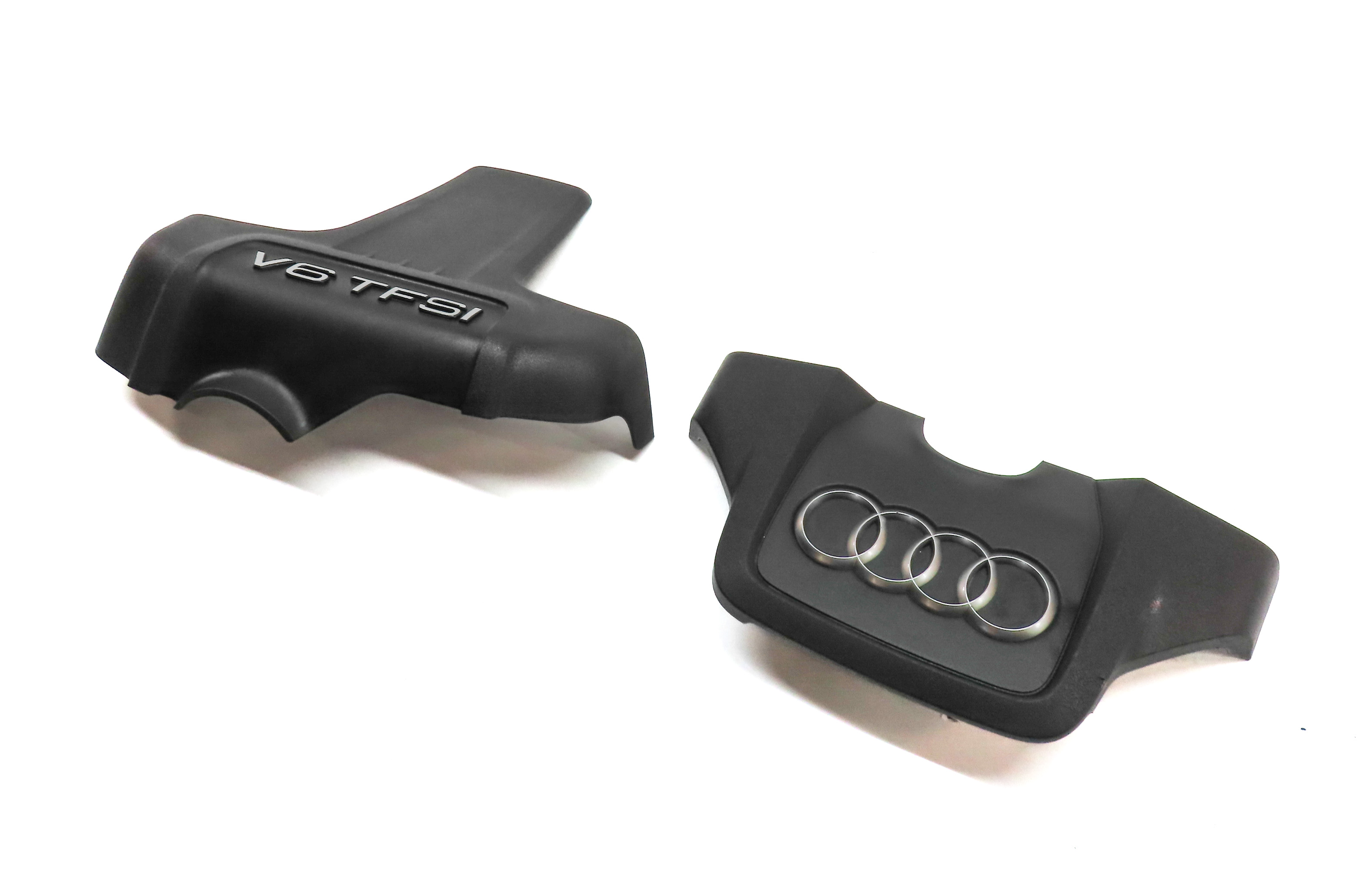 09-16 AUDI A6 A7 A8 Q5 Q7 S5 SQ5 3.0L SUPERCHARGED ENGINE COVER TRIM SET 2 — exact item pictured